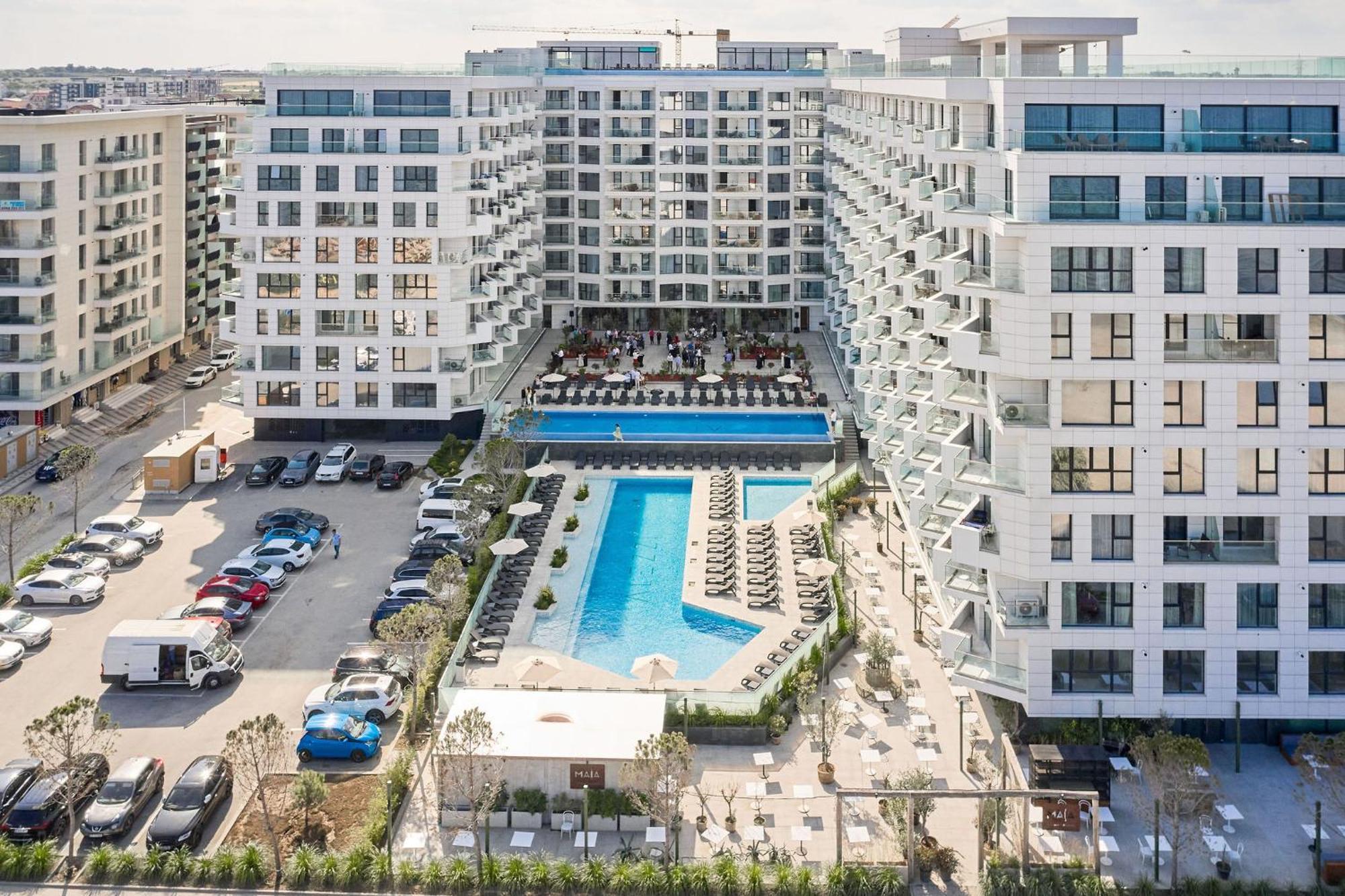 Alma Apartment In Infinity Beach Resort - Parking Mamaia Kültér fotó